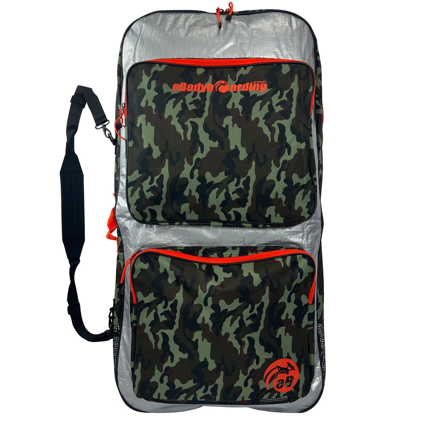 eBodyboarding Padded Reflector Travel Bodyboard Bag-GN Camo