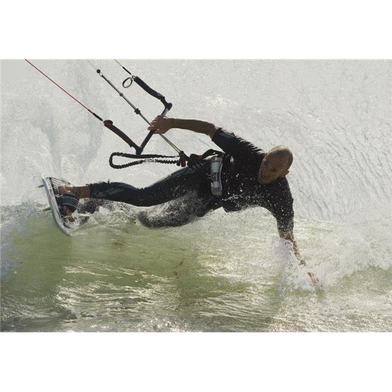 Posterazzi DPI1865489LARGE Man Kitesurfing Poster Print, 34 X 24