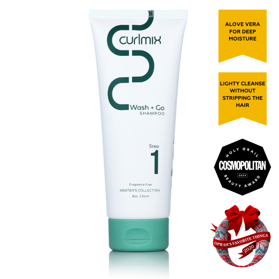 Wash and Go Shampoo for Curly Hair | Fragrance-Free