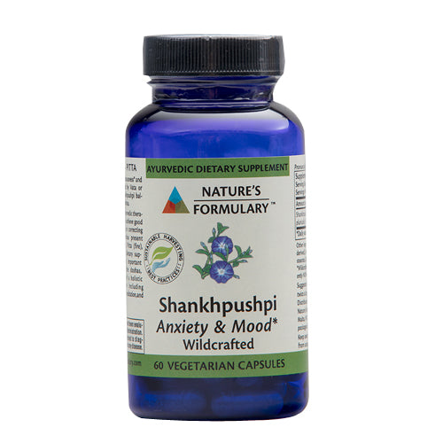 Natures Formulary, Shankhpushpi, 60 Vcaps