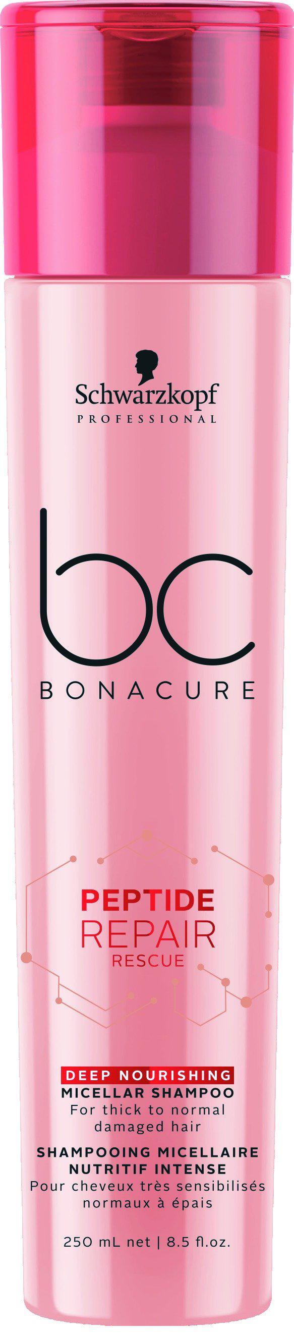 Schwarzkopf Professional Bonacure Peptide Repair Rescue Deep Nourish Micellar Shampoo 250ml