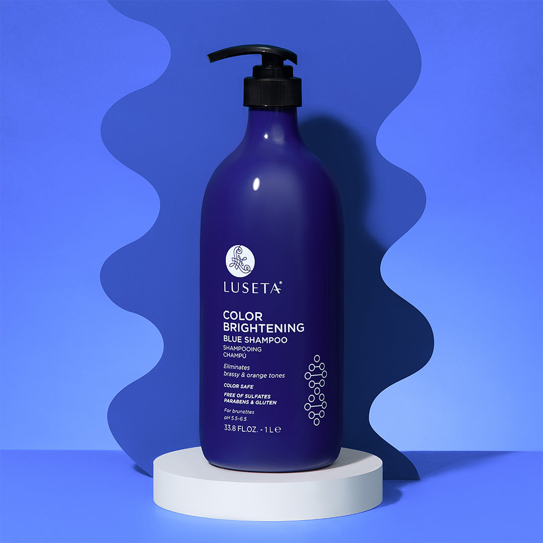 Color Brightening Blue Shampoo Shampoo Luseta Beauty 33.8oz