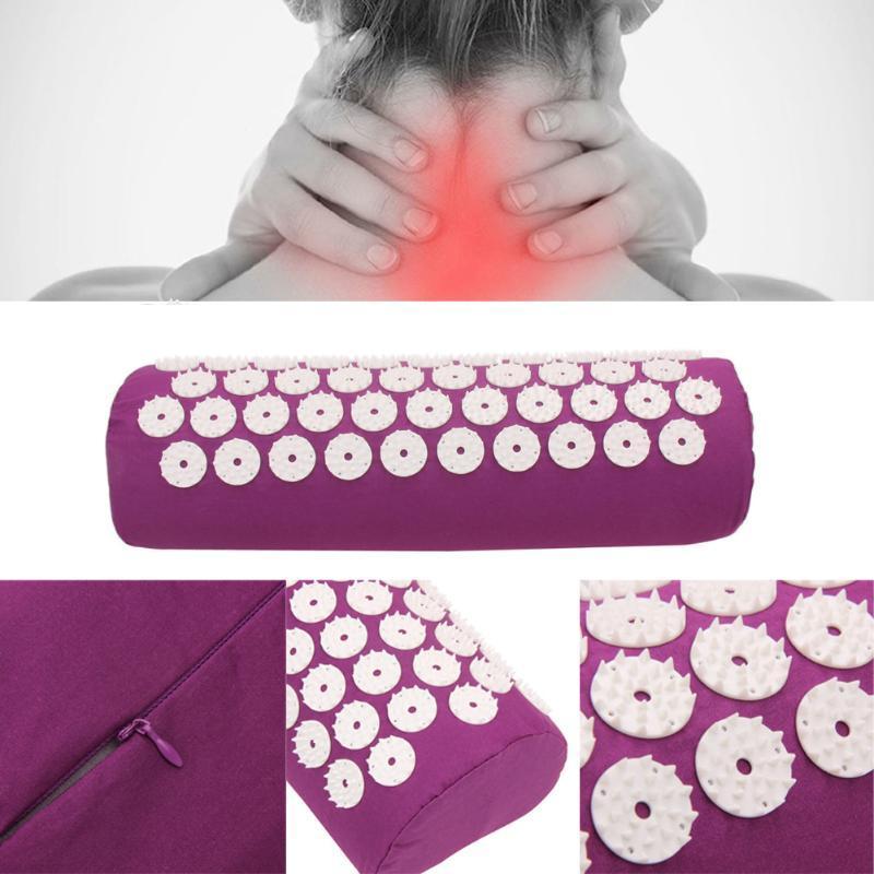 Acupressure Yoga Mat Massager For Body Pain Stress Relief