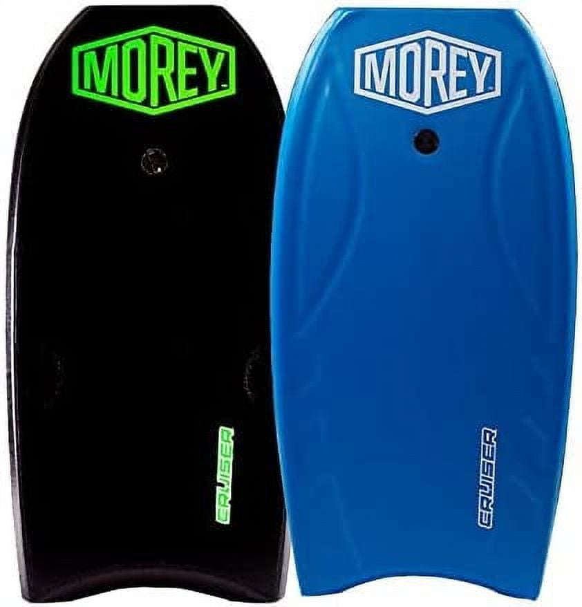 Morey Cruiser 42.5 inch Bodyboard - | High Performance Bodyboards | 2 Pack, Black, Blue