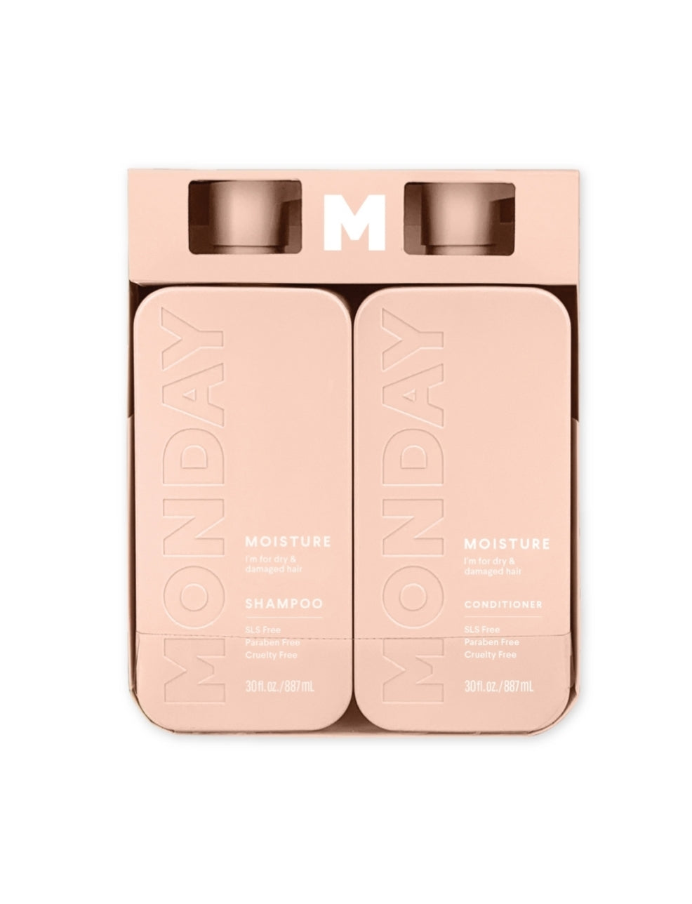 MONDAY Haircare MOISTURE Shampoo + Conditioner Bundle (30 fl. oz., 2 pk.)
