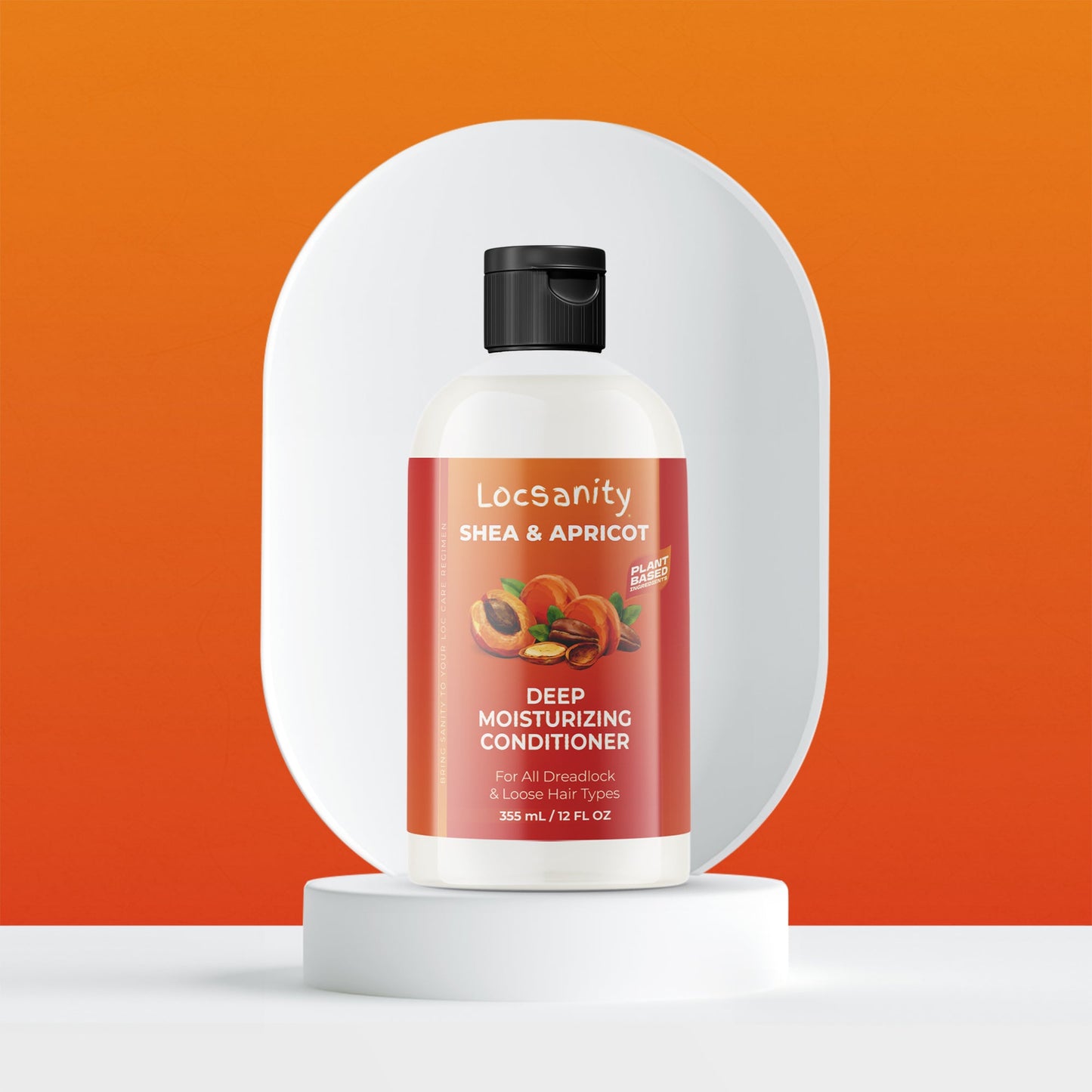 Locsanity Shea & Aprioct Deep Moisturizing Conditioner, 12 oz