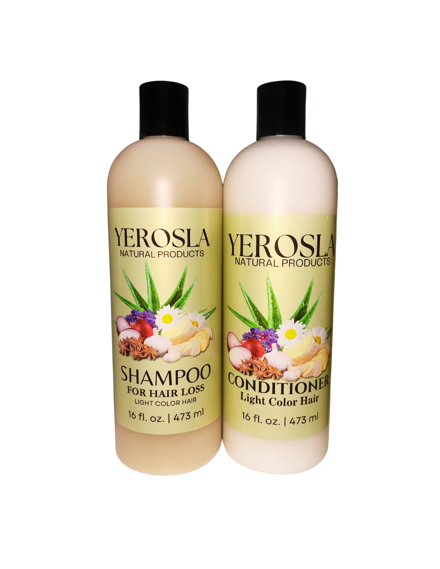 Chamomile Shampoo & Conditioner for hair loss and growth