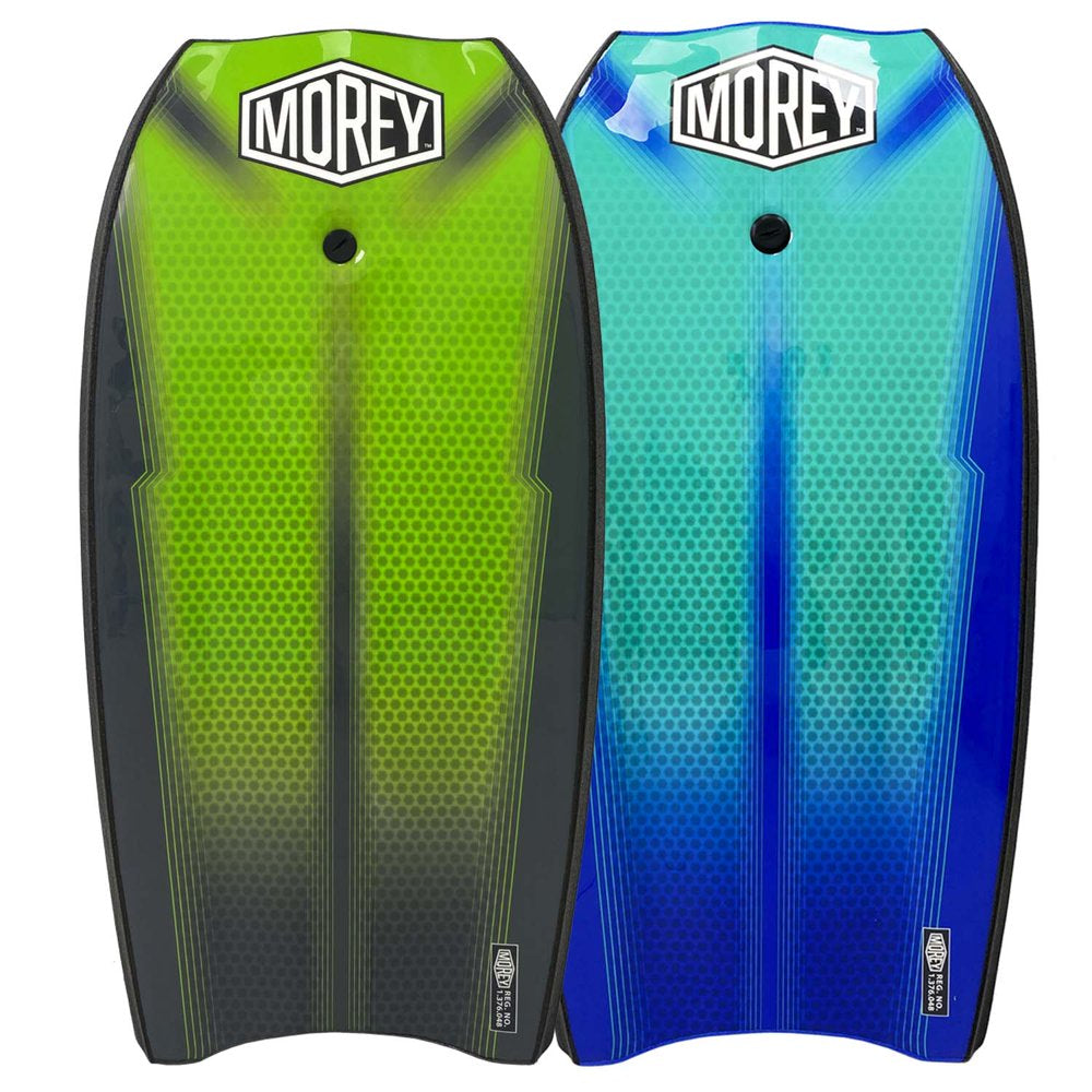 Morey MACH 12 MDS 42.5" | Bodyboard for Any Surf Rider Level | Dynamic Speed System& Embedded Fiberglass Stringer | Slick Channels & Crescent Tail