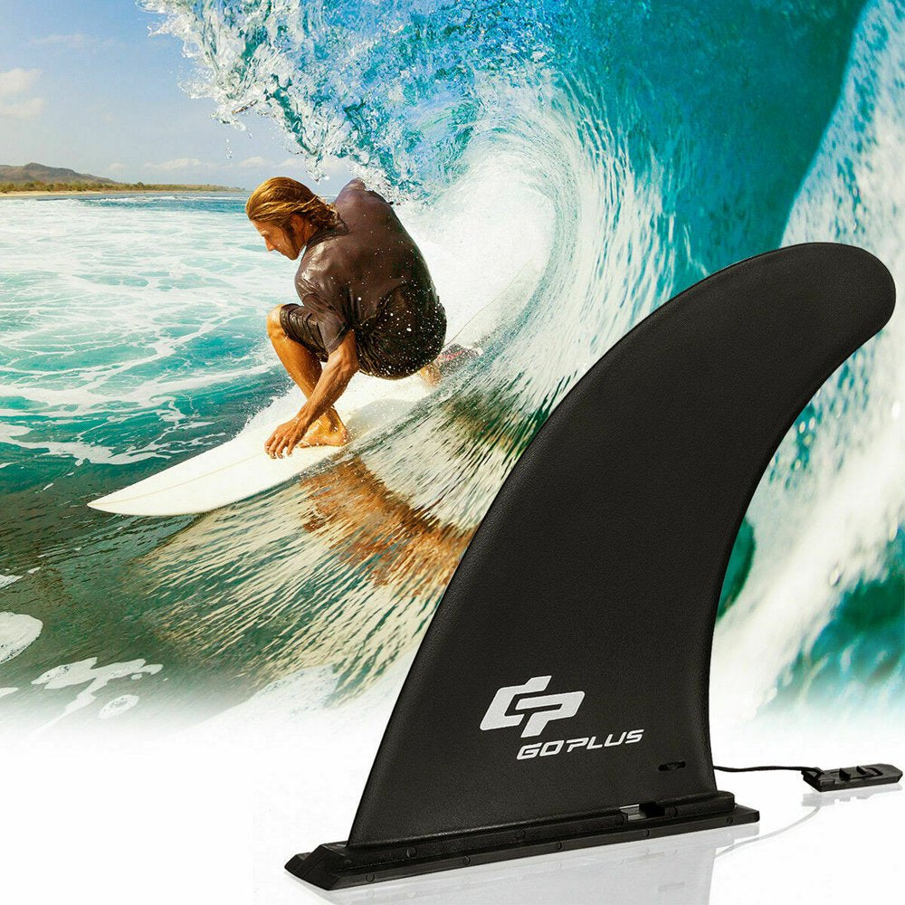 Goplus Surf & SUP Single Fin Detachable Center Fin for Longboard Surfboard Paddleboard