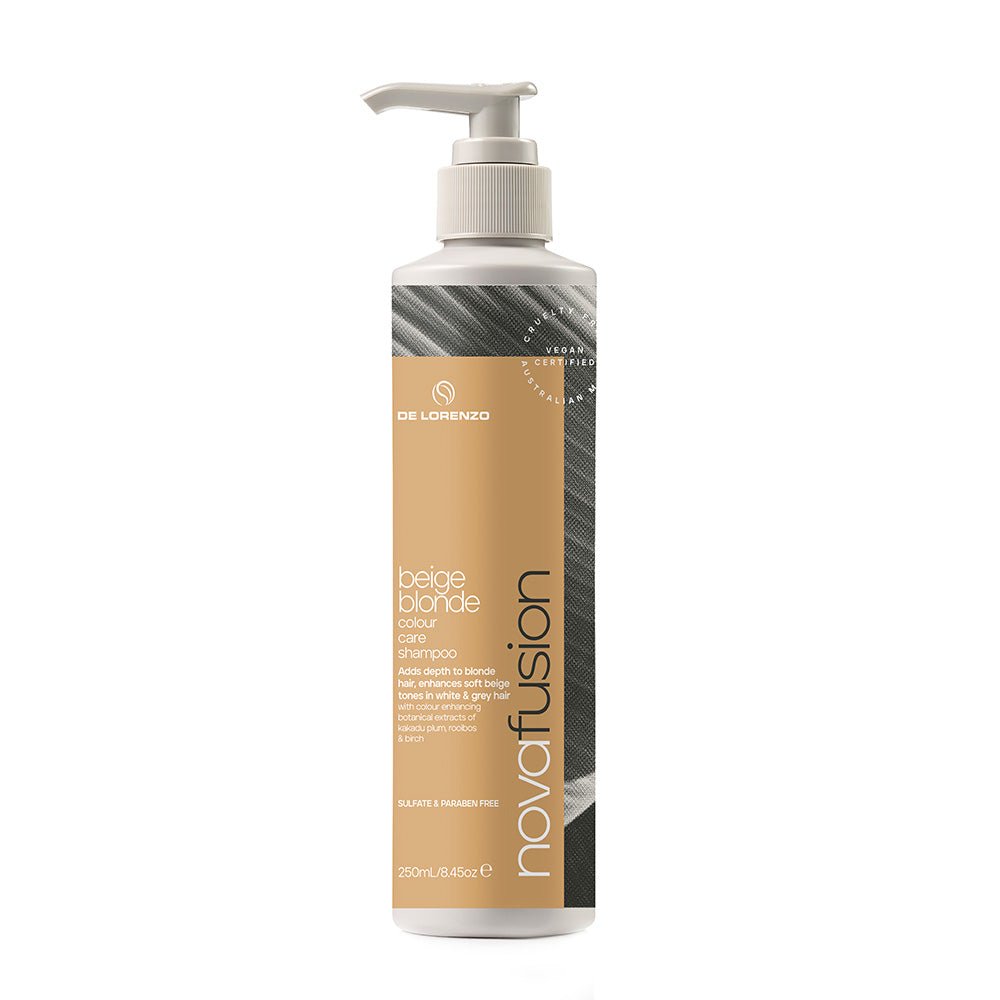 De Lorenzo Novafusion Colour Care Shampoo Beige Blonde 250ml