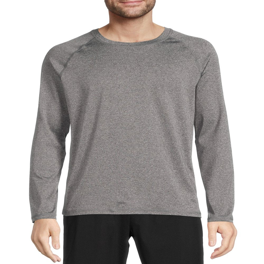 George Men'S and Big Men'S Long Sleeve Rash Guard, up to Size 3XL