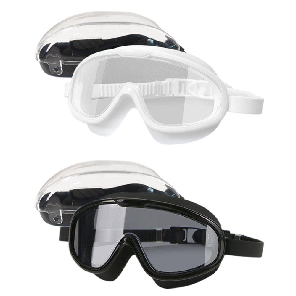 Gooscoo Swim Goggles Kids Wide Vision Swimming Goggles for Boys Girls Youth Teens Age4-16, No Leaking UV Protection Swim Goggle