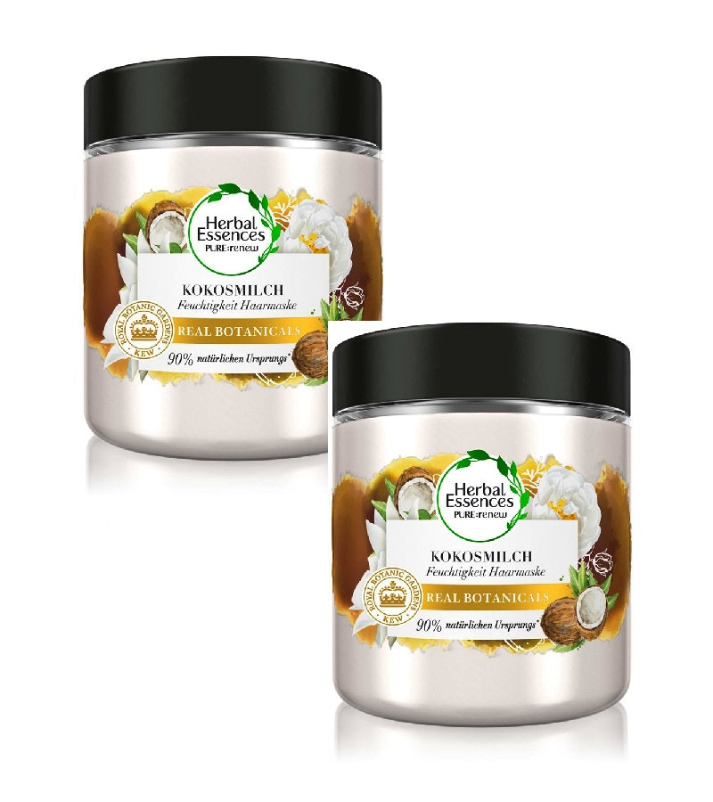 2xPack Herbal Essences Coconut Milk Hair Mask - 500 ml