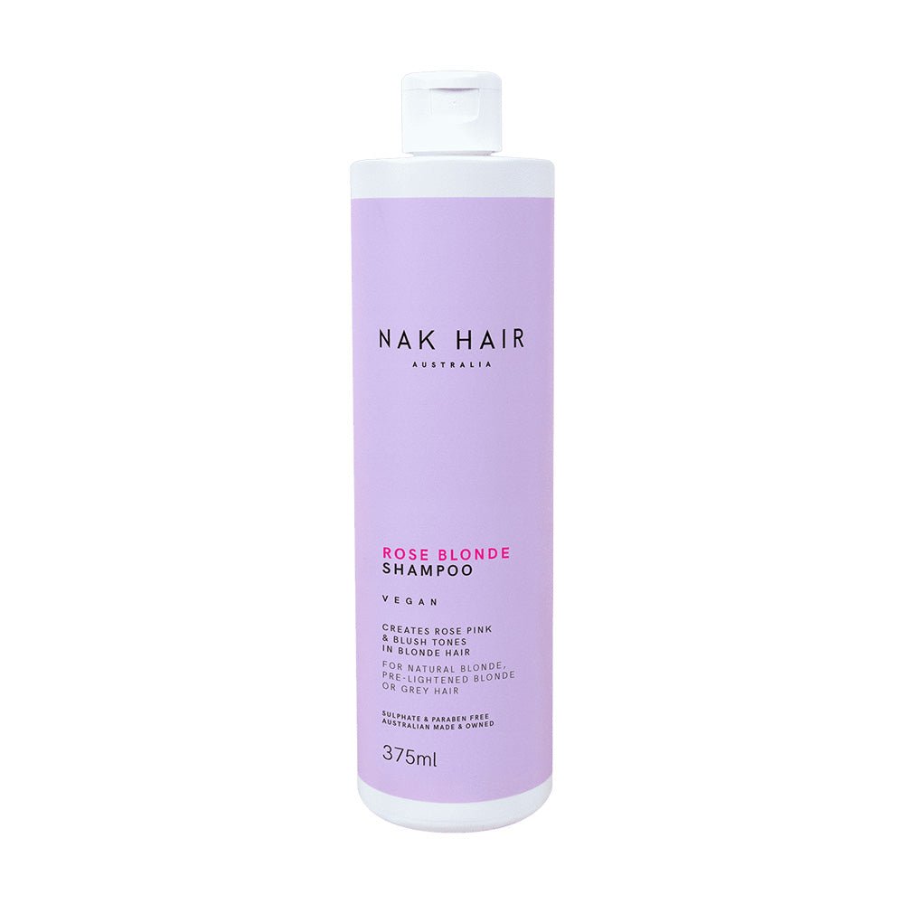 NAK Hair Rose Blonde Shampoo 375ml