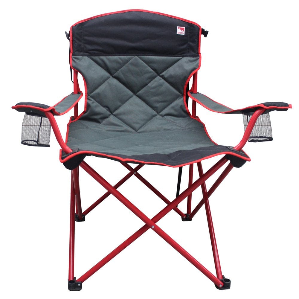 Outdoor Spectator Camping Chair, Black