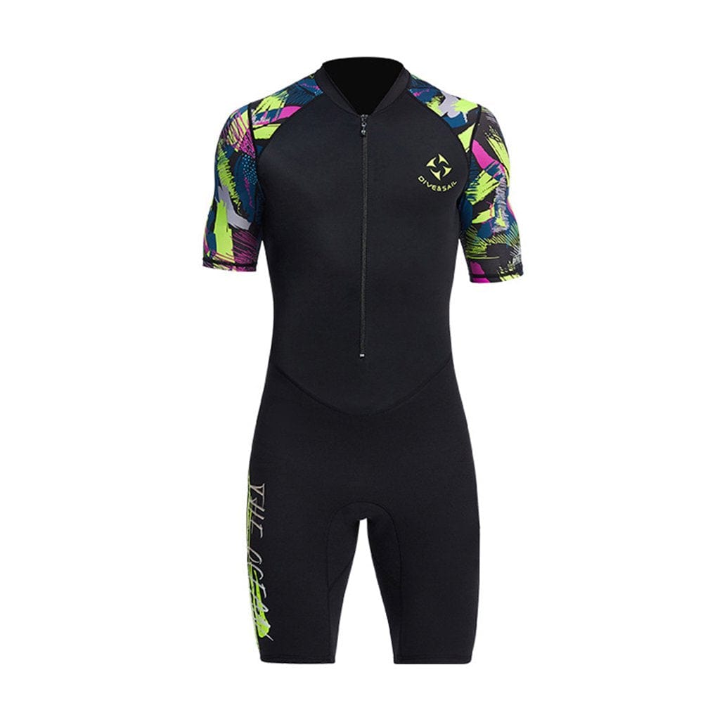 Wetsuits for Men Diving Suit Breathable Sports Dive Skins Men'S and Women'S Wetsuit for Diving Snorkeling Surfing Swimming M 1.5MM