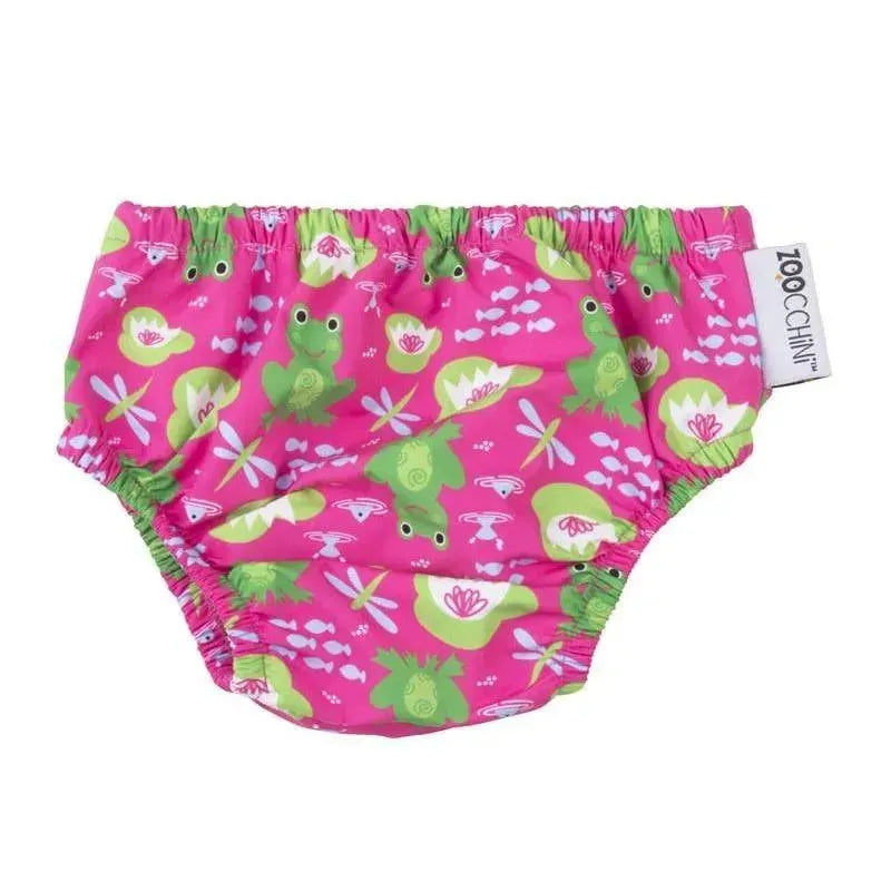 Zoocchini Baby Swim Diaper & Sun Hat Set Frog