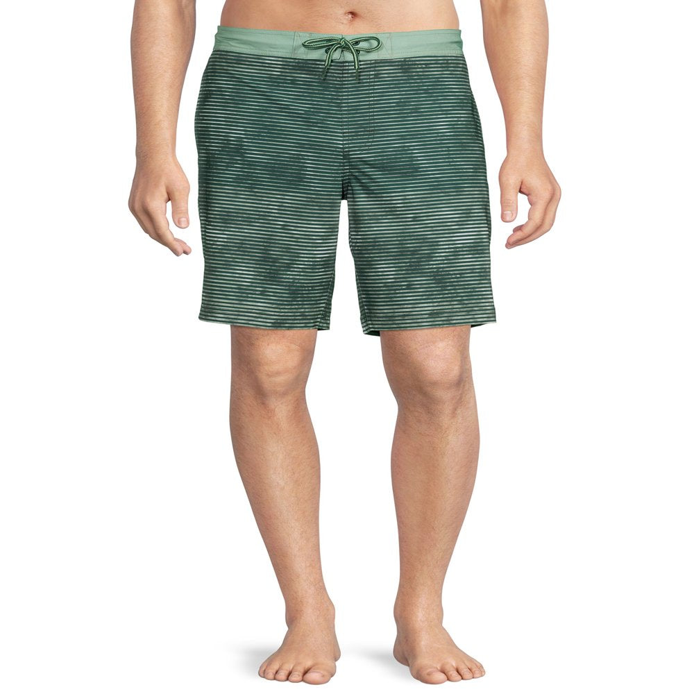 George Men'S and Big Men'S Eboard Swim Trunks, Sizes up to 3XL