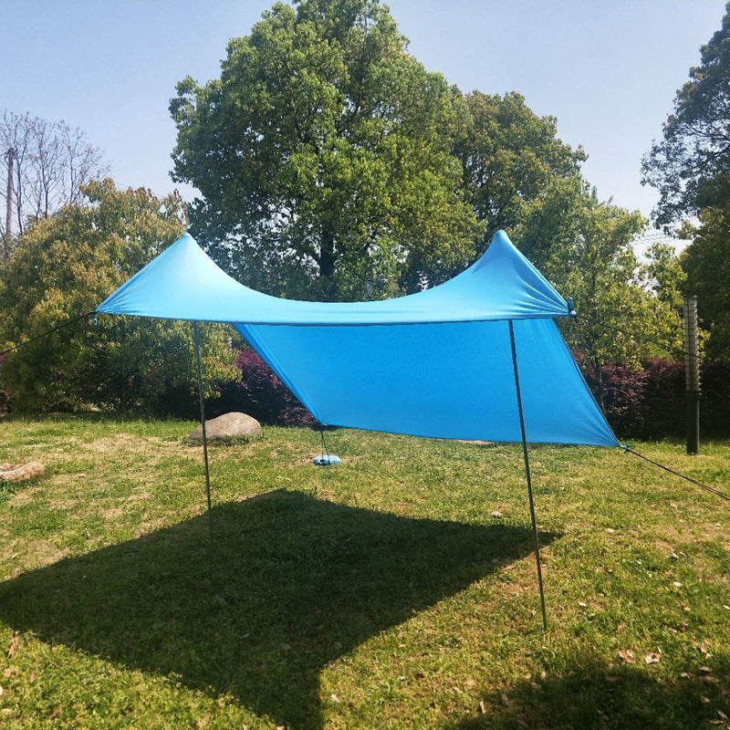 Outdoor Beach Leica Canopy Camping Tent - Blue Force Sports