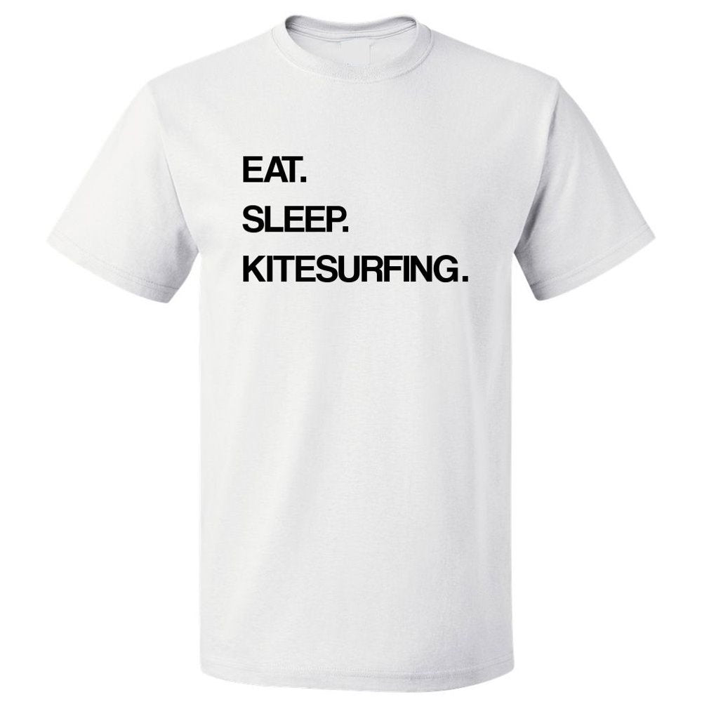 Eat Sleep Kitesurfing T Shirt Tee Gift