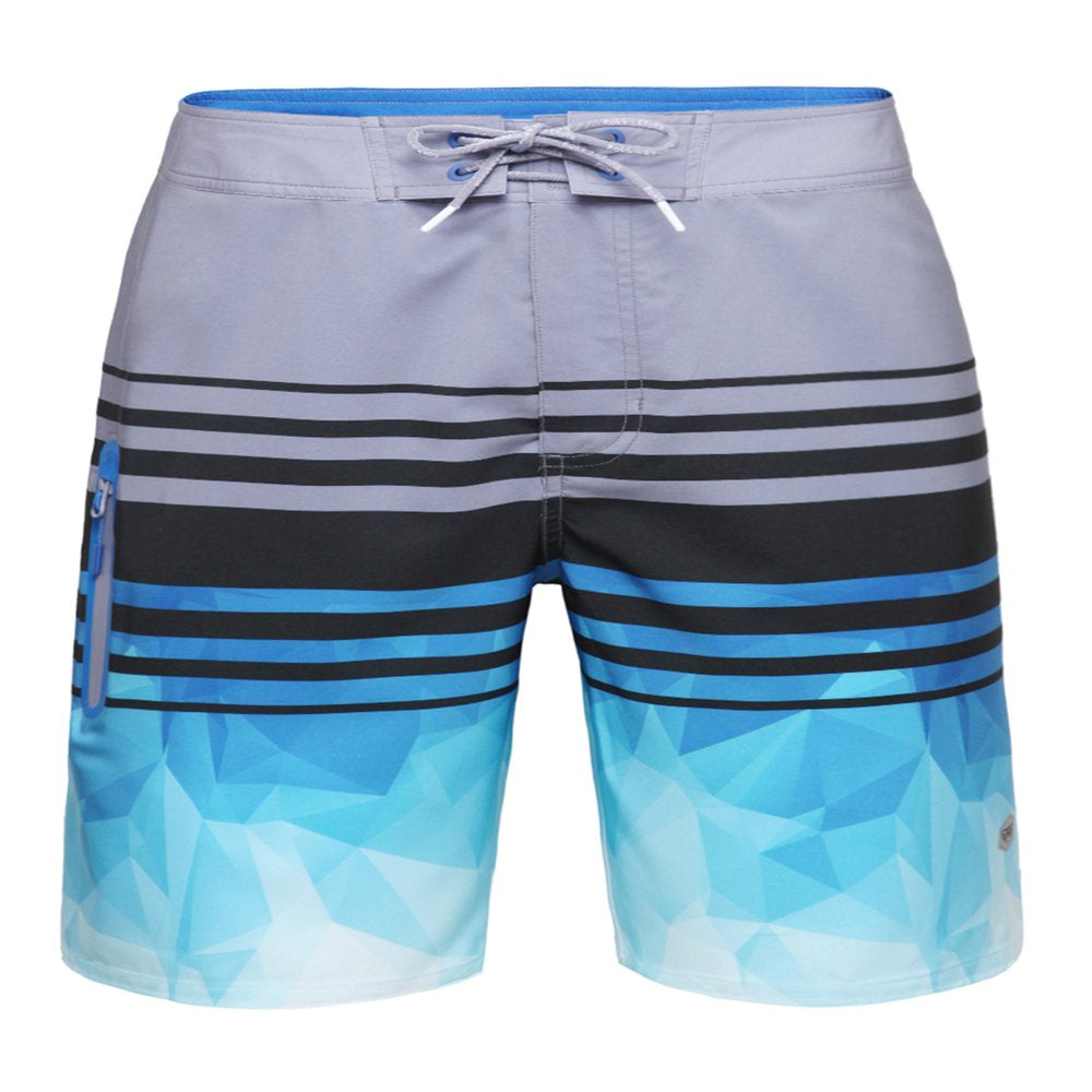 Rokka&Rolla Men'S 9" NO Mesh Liner Board Shorts Quick Dry Swim Trunks, up to Size 2XL