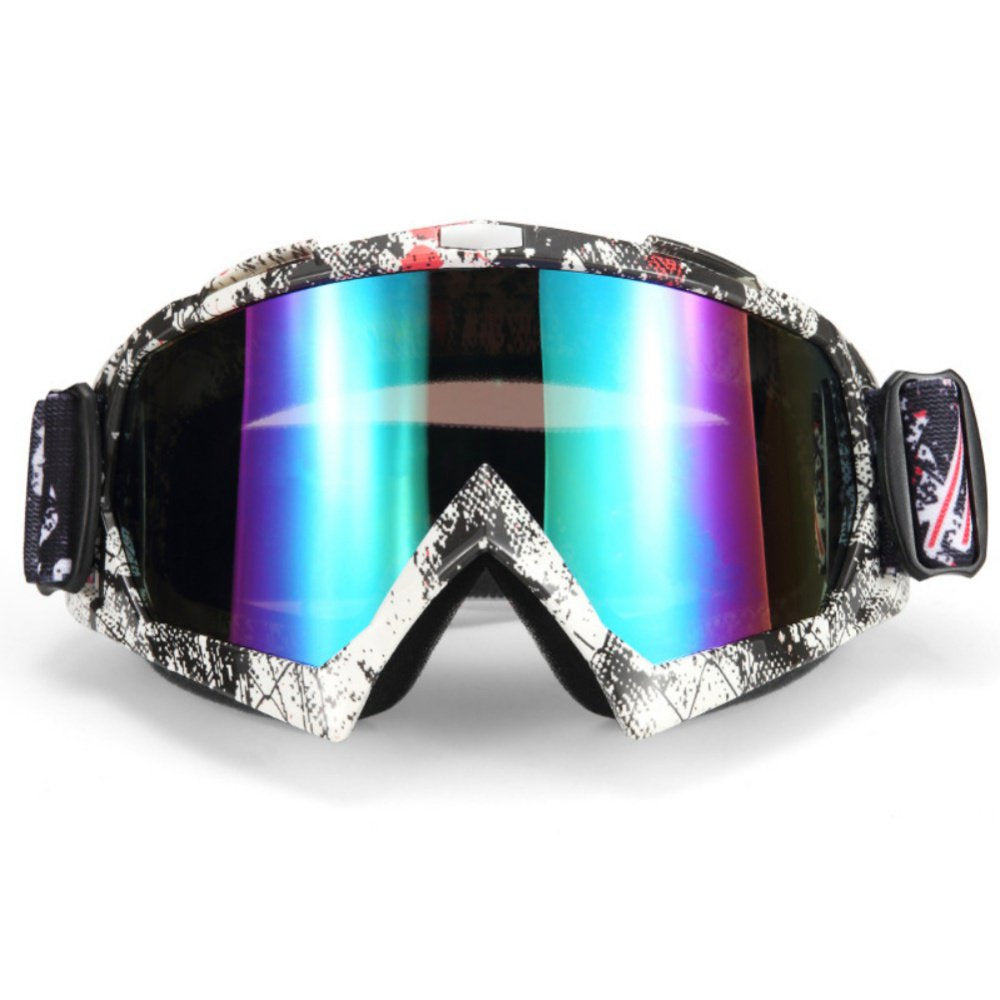 Adult Motorcycle Motocross Goggles Windproof anti UV OTG ATV Dirt Bike MX Offroad Racing Glasses for Women Men