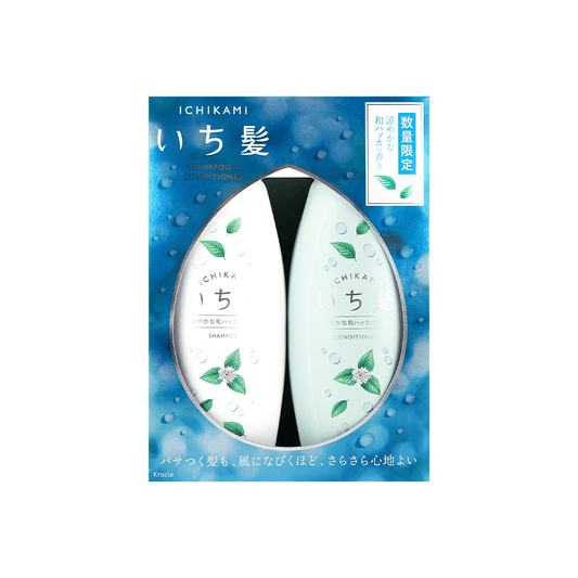Ichikami Japanese Mint Shampoo&Conditioner Limited Set