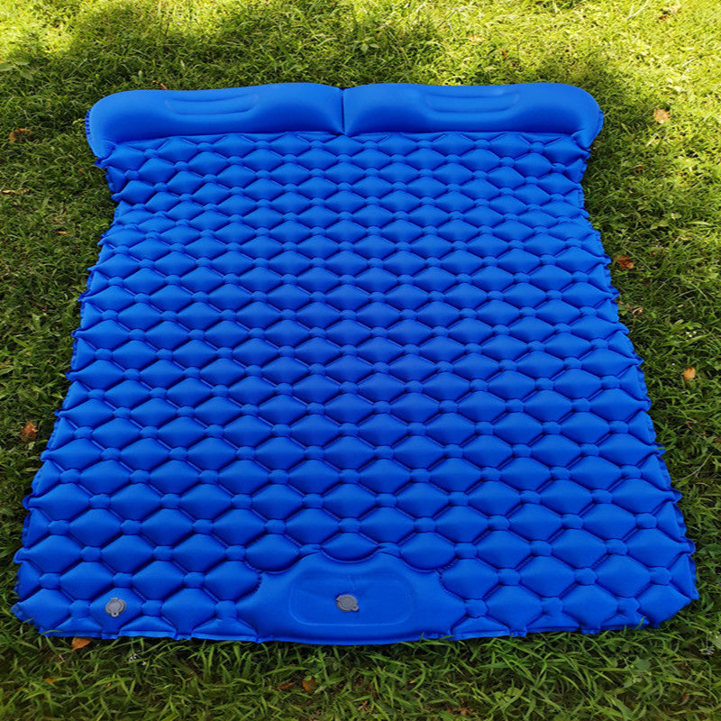 2 Person Self-inflating Camping Mattress - Blue Force Sports