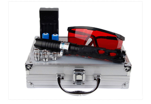 Outdoor Self-Defense Adventure Laser Pointer Star Pointer Laser Flashlight Rescue Signal Light Pointer Guide - Blue Force Sports