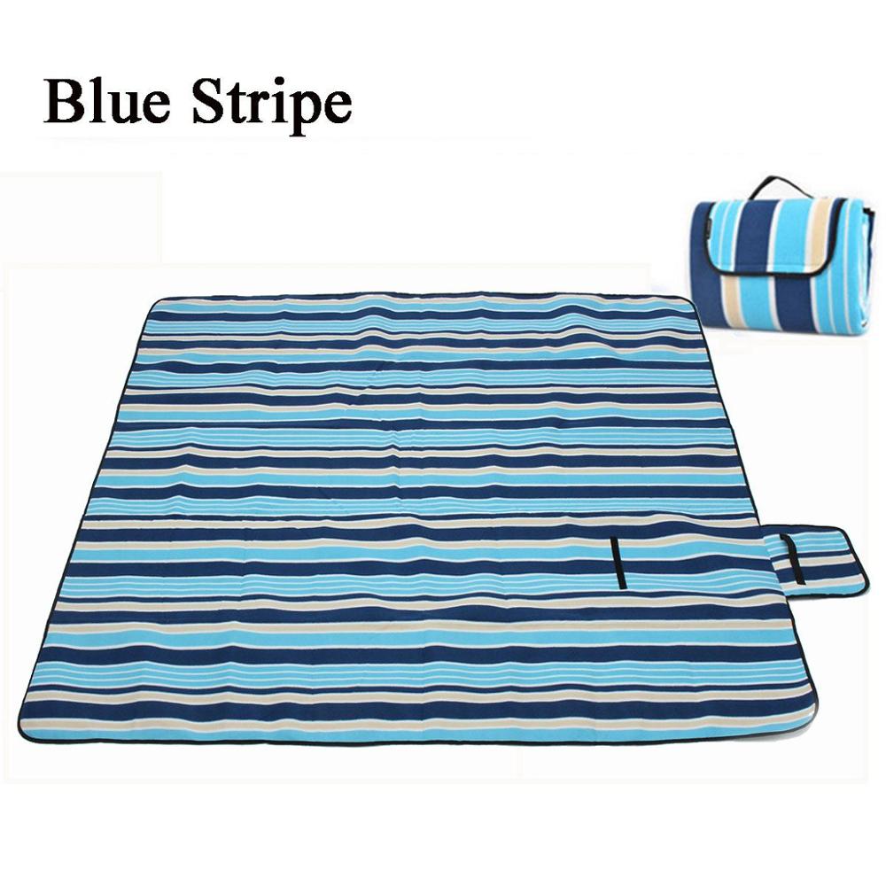 Camping Tent Mat Thickened Outdoor Camping Waterproof Picnic Mat - Blue Force Sports