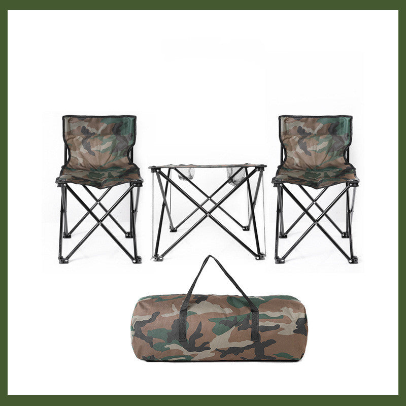 Outdoor Portable Folding Tables And Chairs - Blue Force Sports