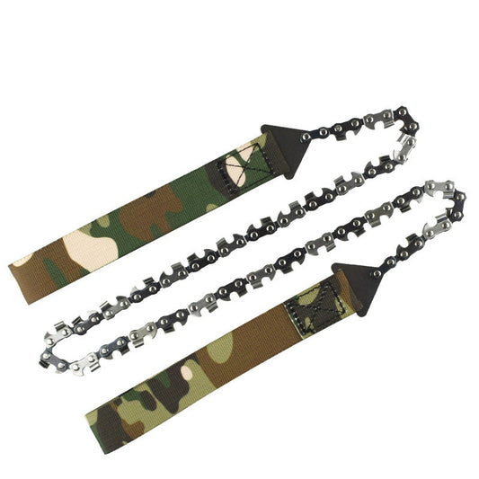 Camouflage Pull Strap Hand Zipper Saw Outdoor - Blue Force Sports