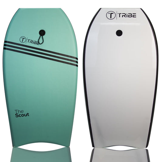 The Scout Bodyboard 42' by Tribe Boards - Turquoise / Black / White