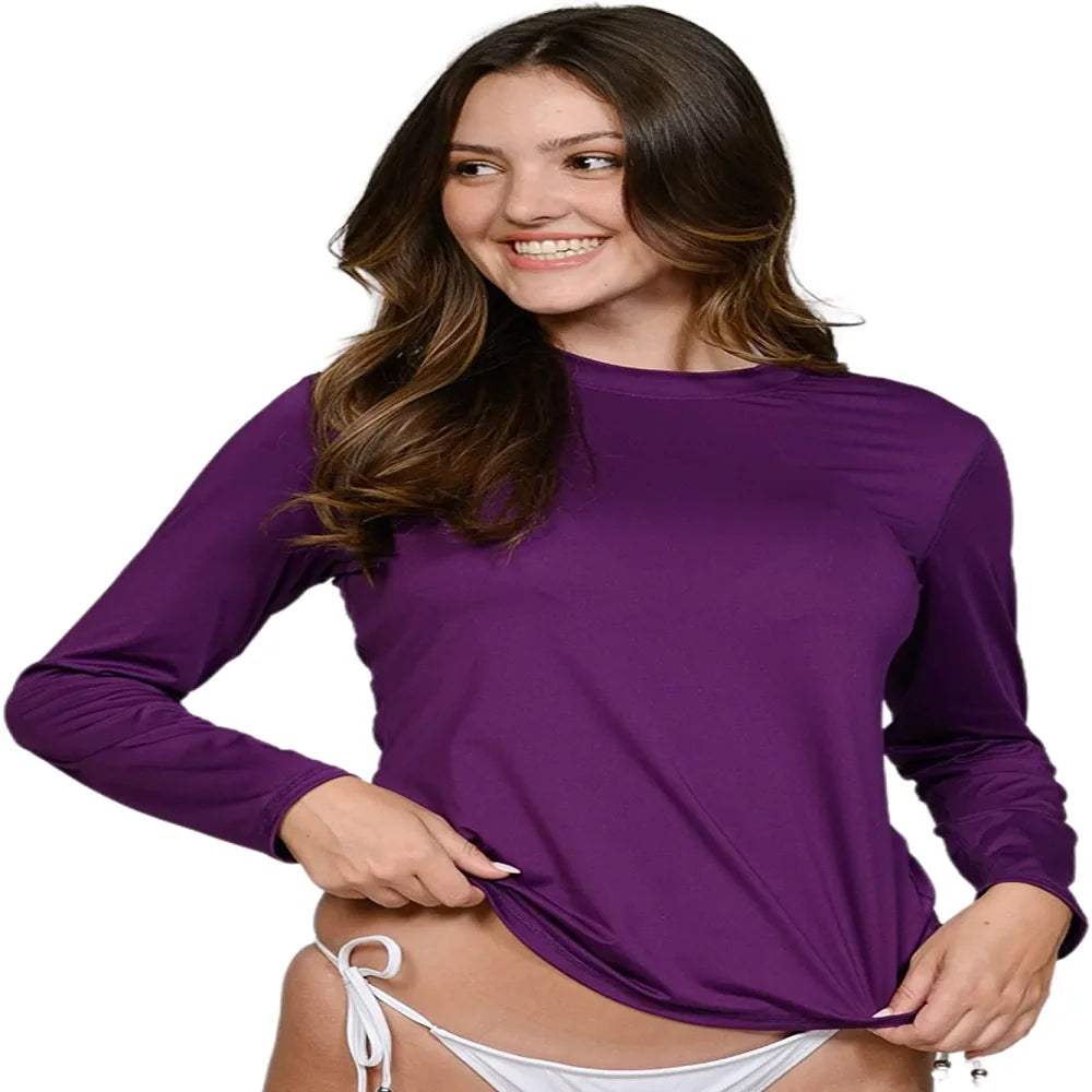 Ingear UV Protection Clothing Swimsuit Women, Fishing Shirts, Beach Outfits for Women Work Out Set Women Rash Guard