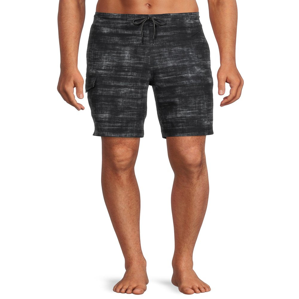 George Men'S and Big Men’S E-Board Swim Trunks, Sizes up to 5XL