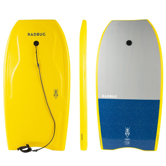 Decathlon 100, Bodyboard with Wrist Leash