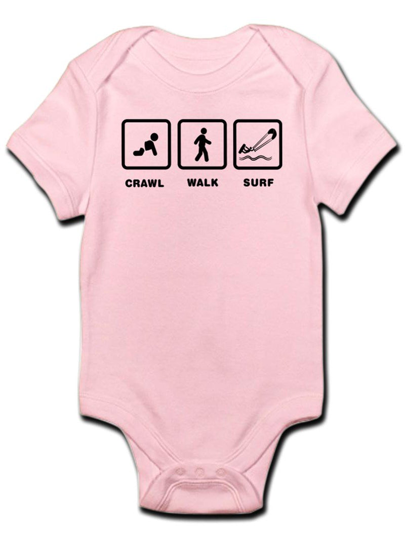 Cafepress - Kitesurfing Infant Bodysuit - Baby Light Bodysuit