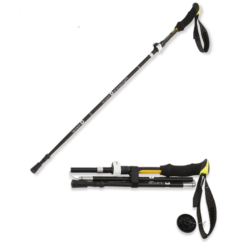 Folding telescopic trekking pole - Blue Force Sports