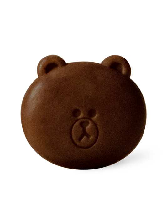 LINE FRIENDS x TOUN28 - Planted Love Seaweed Shampoo Bar (Brown)