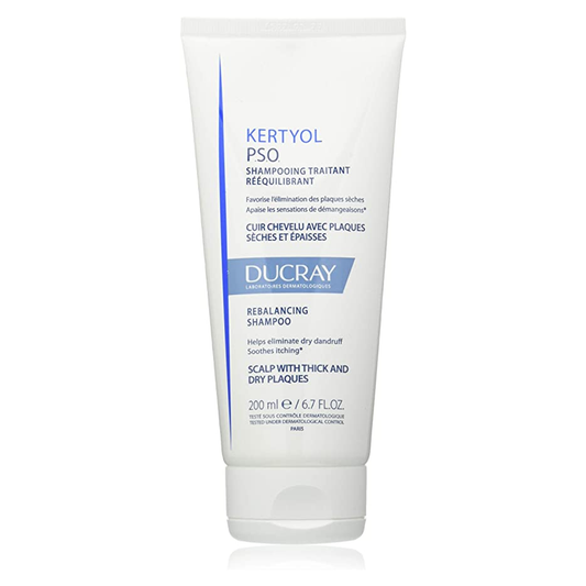 Ducray - Kertyol P.S.O Rebalancing Shampoo - Scalp Subject To Chronic Dry Plaques |  200 mL