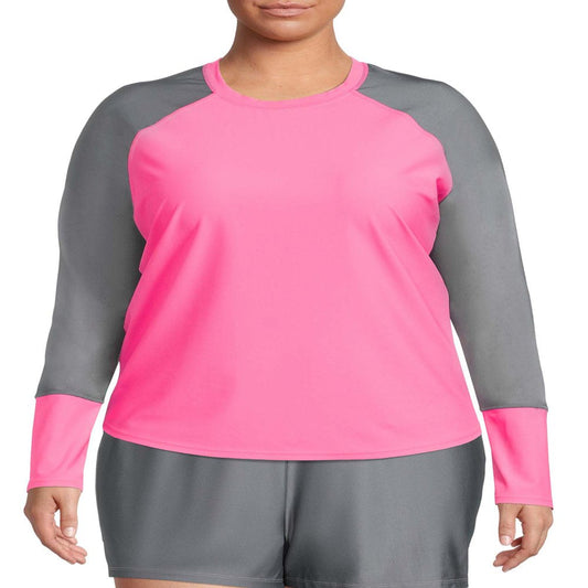 Free Tech Women'S plus Size Long-Sleeved Rashguard