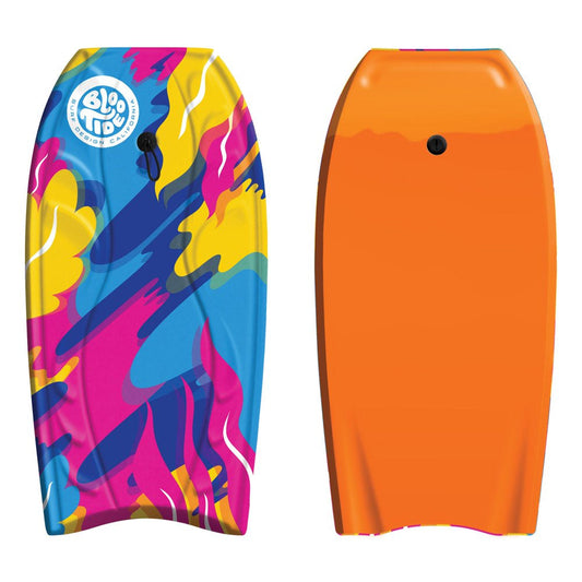 Bloo Tide 40 In. Body Board - Pink Yellow Blue Tropical