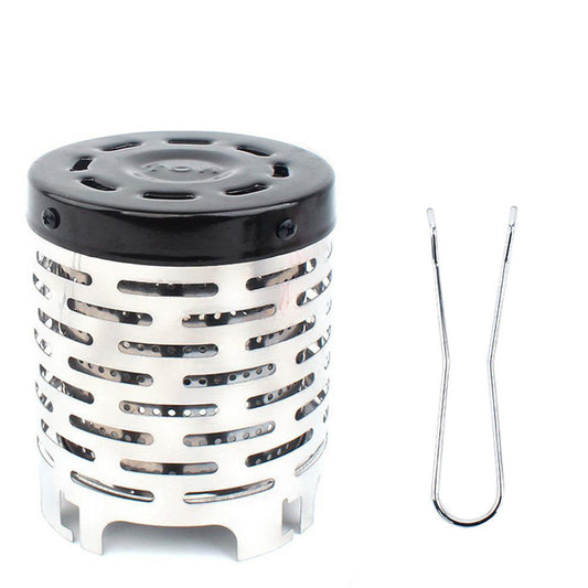 Outdoor Stainless Steel Heating Cover Mini Heating Stove - Blue Force Sports