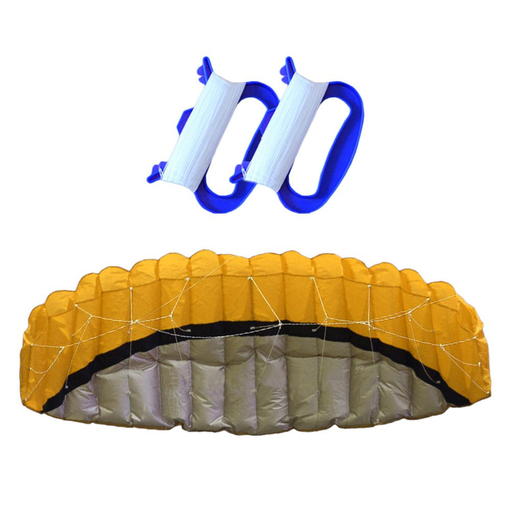 2.5M Durable Surfing Parafoil Parachute Games Toy Blue