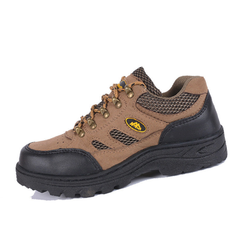 Men's  Lightweight  Anti-Odor Steel Toe Cap Safety Shoes