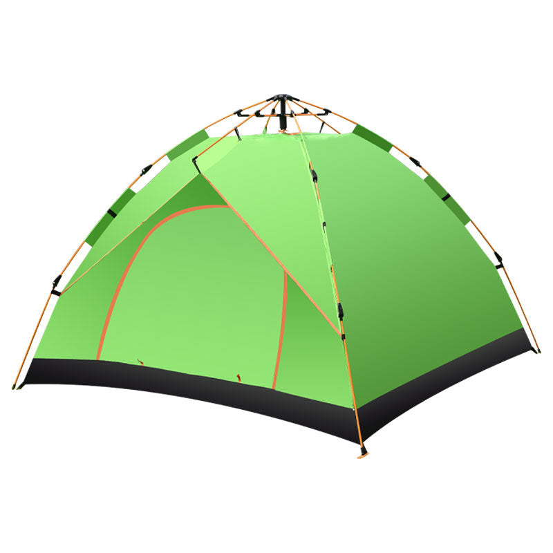 Camping Outdoor Travel Double-decker Automatic Tent - Blue Force Sports