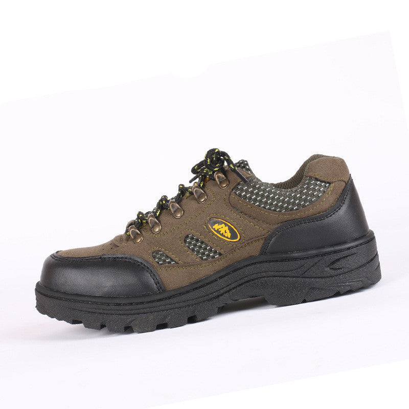 Men's  Lightweight  Anti-Odor Steel Toe Cap Safety Shoes
