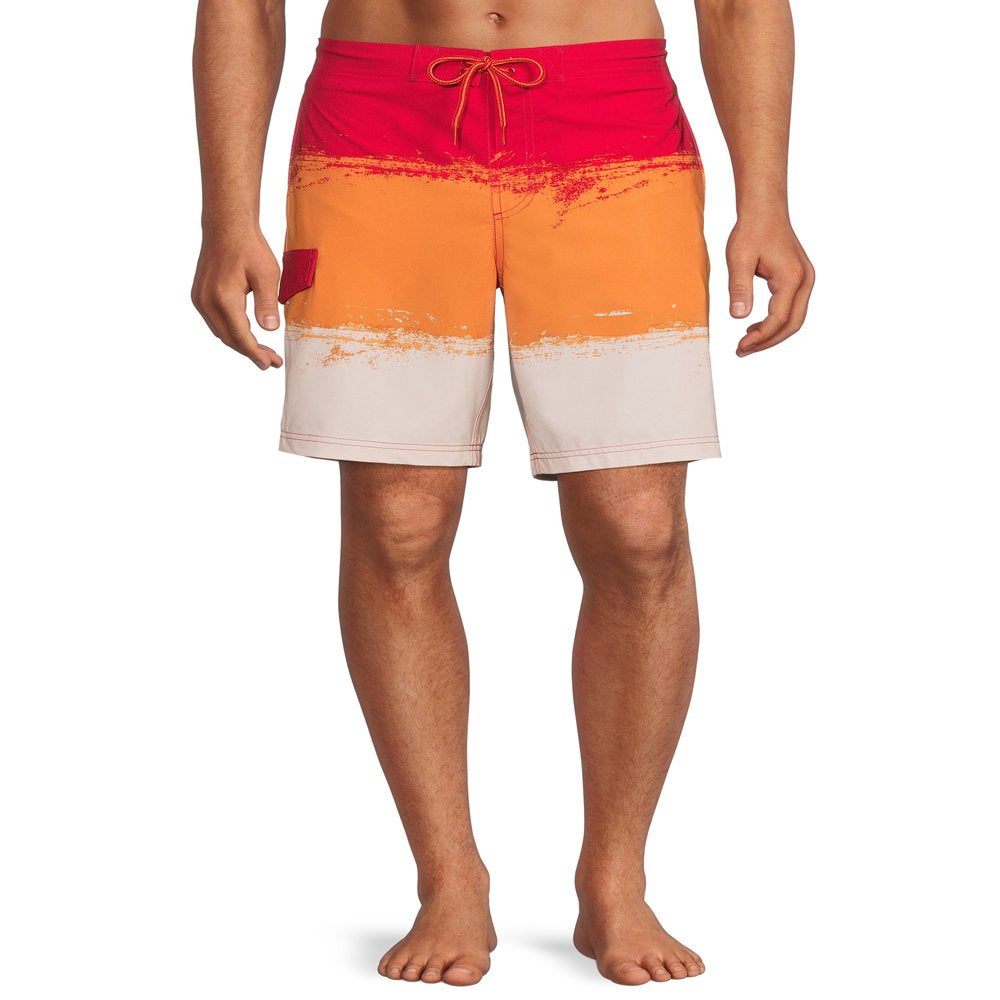 George Men'S and Big Men'S Eboard Swim Trunks, Sizes up to 3XL