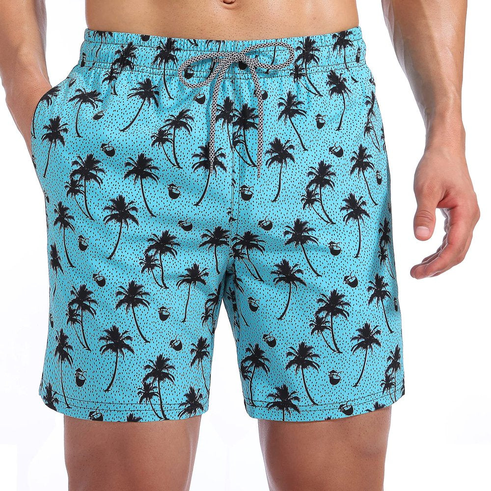 Jointlycreating Summer Beachwear Men Swim Trunks Outdoor Board Shorts Casual Swimwear