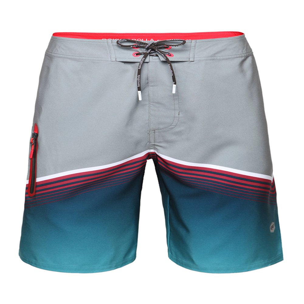 Rokka&Rolla Men'S 9" NO Mesh Liner Board Shorts Quick Dry Swim Trunks, up to Size 2XL